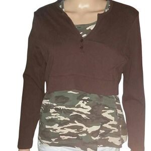Cato 2 pc camouflage top M